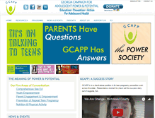 Tablet Screenshot of gcapp.org
